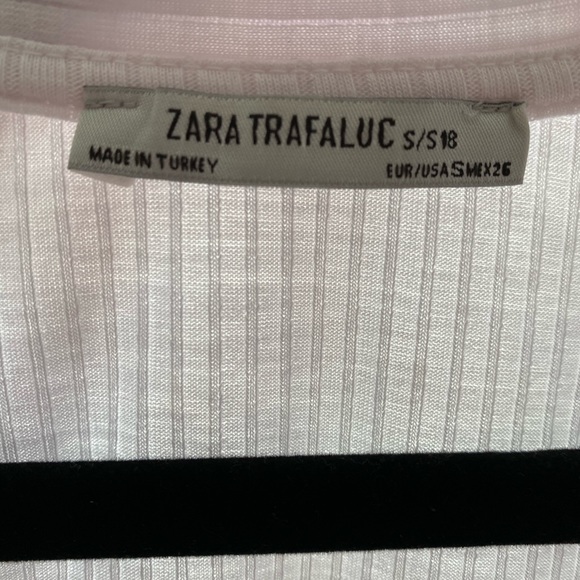 🌟 Zara trafaluc white crop top - Picture 5 of 6